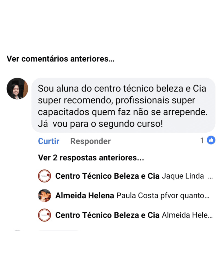 VEJA O QUE ESTÃO FALANDO SOBRE NOSSO CURSO